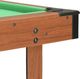 vidaXL Stół bilardowy, 4 stopy, 122 x 61 x 76 cm, brązowy 6
