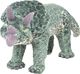 vidaXL Pluszowy triceratops, stojący, zielony, XXL 1