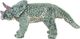 vidaXL Pluszowy triceratops, stojący, zielony, XXL 1
