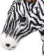 vidaXL Pluszowa zebra, stojąca, czarno-biała, XXL 3