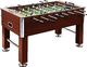 vidaXL Stół do gry w piłkarzyki, stal, 60 kg, 140x74,5x87,5cm, brązowy (91439) 1
