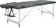 vidaXL Stół do masażu, 2 strefy, rama z aluminium, antracyt, 186x68cm 3