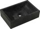 Umywalka vidaXL Umywalka, 45x30x12cm, marmurowa, czarna (142772) 1