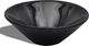 Umywalka vidaXL Umywalka łazienkowa, ceramiczna, czarna, okrągła 2