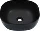 Umywalka vidaXL Umywalka, 42,5 x 42,5 x 14,5 cm, ceramiczna, czarna 2