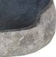 Umywalka vidaXL Owalna umywalka z kamienia rzecznego, 46-52 cm 4