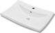 Umywalka vidaXL Umywalka prostokątna z otworem przelewowym i na baterię 2
