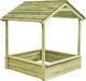 vidaXL Domek ogrodowy do zabawy z piaskownicą 120x110 cm (44907) 1