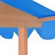vidaXL Domek z piaskownicą UV50 130x130 cm (91795) 6