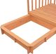 vidaXL Domek z piaskownicą UV50 130x130 cm (91795) 7