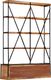 vidaXL Regał na książki z 4 półkami i 6 szufladami, 122 x 36 x 181 cm (284423) - 284423 3