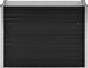 vidaXL Donica ogrodowa, antracytowa, 100x40x77 cm, galwanizowana stal 4