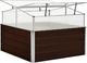 vidaXL Miniszklarenka 100 cm x 100 cm x 85 cm (45711) 4