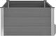 vidaXL Donica ogrodowa, WPC, 100x100x54, szara 6