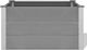 vidaXL Donica ogrodowa WPC 100x50x54 cm, szara 3