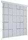 vidaXL Roleta prysznicowa Wzór w kwadraty 80 cm x 240 cm 1