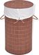 Kosz na pranie vidaXL brązowy (245578) 1