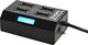 HUB USB USB (2.0) hub 4-port, 308, czarna 1
