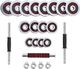 HMS ‎Hantle STC30 chromowane 2 x 15 kg 14
