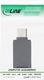 Adapter USB InLine USB-C - USB Czarny  (35805) 2