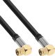 Kabel InLine Antenowy (F) 1m szary (69101G) 1