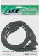 Kabel zasilający InLine InLine Kabel zasilający koniczynka do laptopa Y-Power 1x Typ F Wtyczka do wtyczki IEC 3x czarny 1m 2