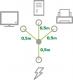 Kabel zasilający InLine InLine Kabel zasilający koniczynka do laptopa Y-Power 1x Typ F Wtyczka do wtyczki IEC 3x czarny 1m 3