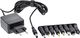 InLine Uniwersalny zasilacz do laptopa - InLine 5V / 15W z 8 wymiennymi wtyczkami - Micro-USB - USB-C 1