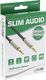 Kabel InLine Jack 3.5mm - Jack 3.5mm 1m srebrny (S-99211) 1