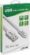 Kabel USB InLine USB-A - Lightning 2 m Srebrny (31422A) 2