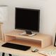 vidaXL Podstawka pod monitor z płyty wiórowej  60x23.5x12 cm beżowa (243660) 2