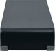 vidaXL Podstawka pod monitor / telewizor szklana czarna (244138) 2