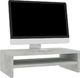 vidaXL Podstawka pod monitor, kolor betonowy szary, 42x24x13 cm 2