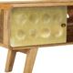 vidaXL Szafka pod telewizor, lite drewno mango, 120 x 30 x 45 cm 7