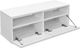 vidaXL Szafki pod TV, 2 szt., płyta wiórowa, 95x35x36 cm, białe 3