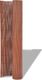 vidaXL Dwustronne ogrodzenie ogrodowe, PVC, 90x500 cm, brązowe 2