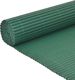 vidaXL Dwustronne ogrodzenie ogrodowe, PVC, 90x500 cm, zielone 4