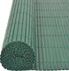 vidaXL Dwustronne ogrodzenie ogrodowe, PVC, 90x500 cm, zielone 5