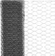 vidaXL Ogrodzenie z siatki, stal i PVC, 25x0,5 m, szare 3
