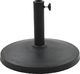 vidaXL Podstawa pod parasol ogrodowy, okrągła, żywica, 10 kg, czarna 2