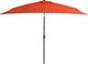 vidaXL Parasol ogrodowy na metalowym słupku, 300 x 200 cm, terakotowy 1