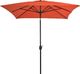 vidaXL Parasol ogrodowy na metalowym słupku, 300 x 200 cm, terakotowy 2