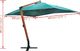 vidaXL Parasol ogrodowy podwieszany, 300x400 cm, zielony 5