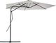 vidaXL Parasol ogrodowy na słupku stalowym, 300 cm, piaskowy 2