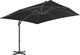 vidaXL Parasol ogrodowy z przenośną podstawą, antracytowy 1