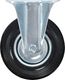 vidaXL Kółka nieskrętne, 4 szt., 125 mm 2