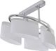 Lampa sufitowa vidaXL Lampa sufitowa, 4 żarówki E14, klosze w kształcie elipsy 1