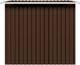 vidaXL Szopa ogrodowa stalowa brązowa 194x121x181 cm(47027) 7