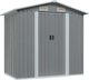 vidaXL Szopa ogrodowa stalowa antracytowa 204x132x186 cm (47028) 1