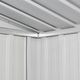 vidaXL Szopa ogrodowa metalowa zielona 190x124x181 cm (42908) 1